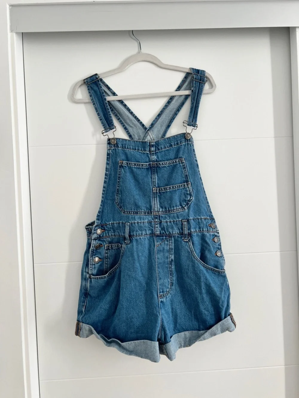 Free People We The Free Ziggy Shortalls - Picture 2 of 4